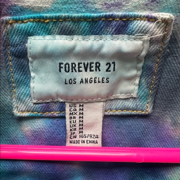 Tie Dyed Jean Jacket - Picture 2 of 2